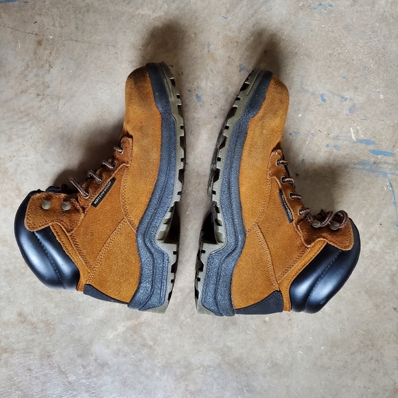 Steel toe leather work boots - Picture 2 of 9